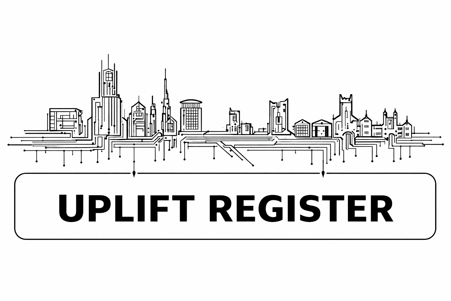 Uplift Register skyline logo